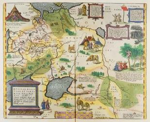 Karta över Ryska imperiet, 1588